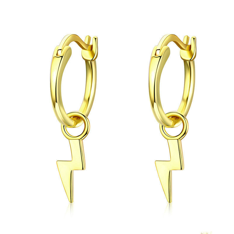 Electric Spark Lightning Earrings