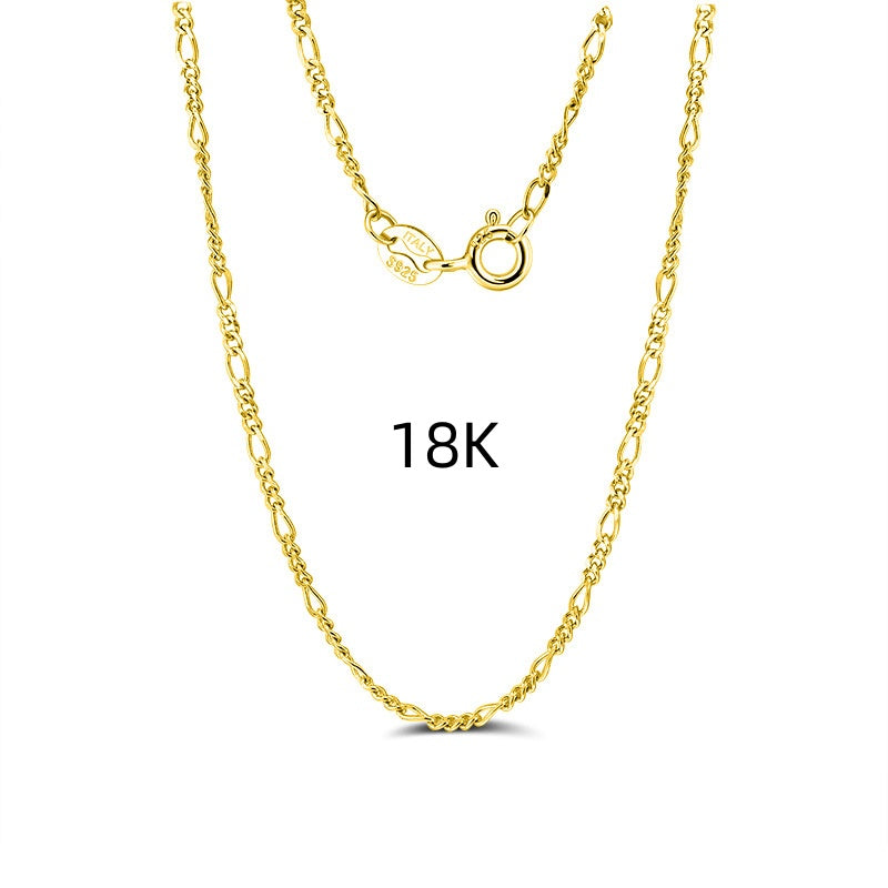 Simple S925 Sterling Silver Necklace