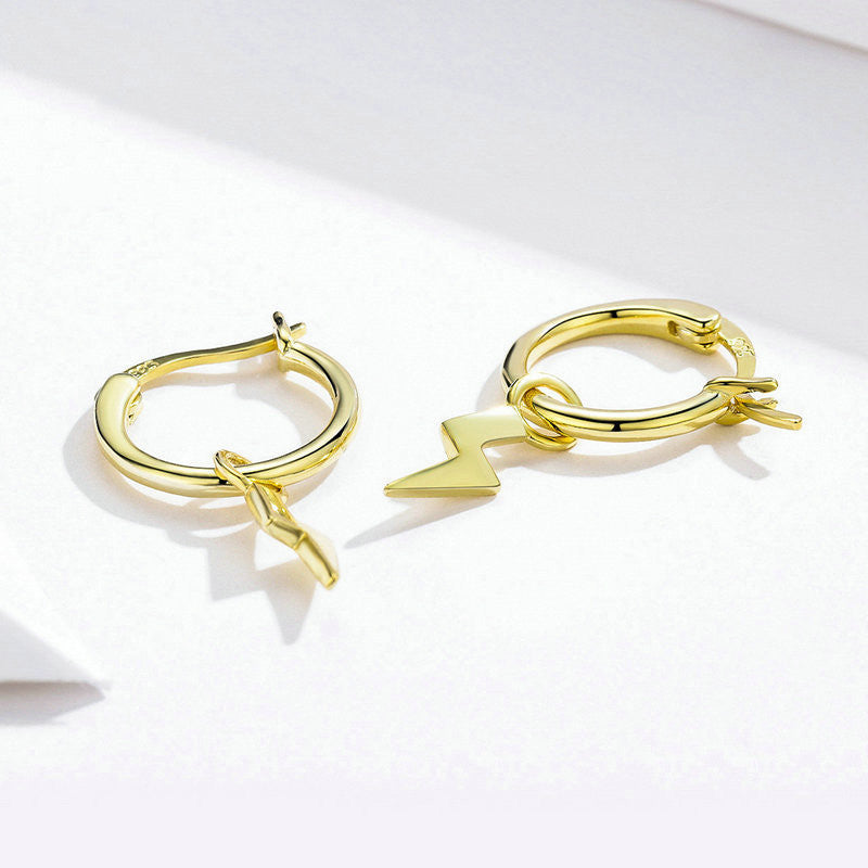 Electric Spark Lightning Earrings