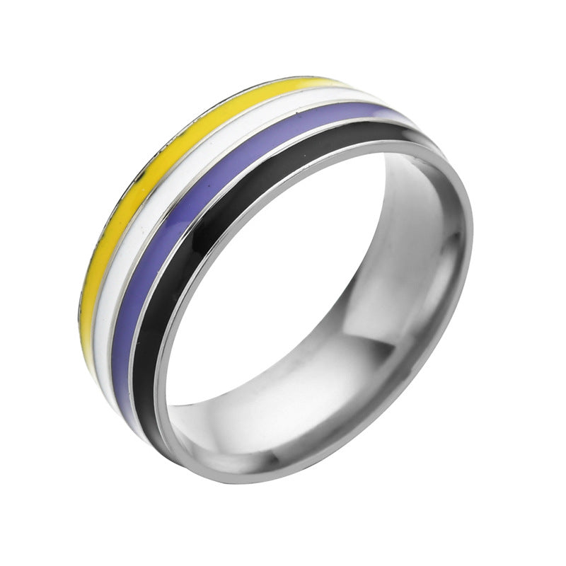 Pride Stripe Band Ring