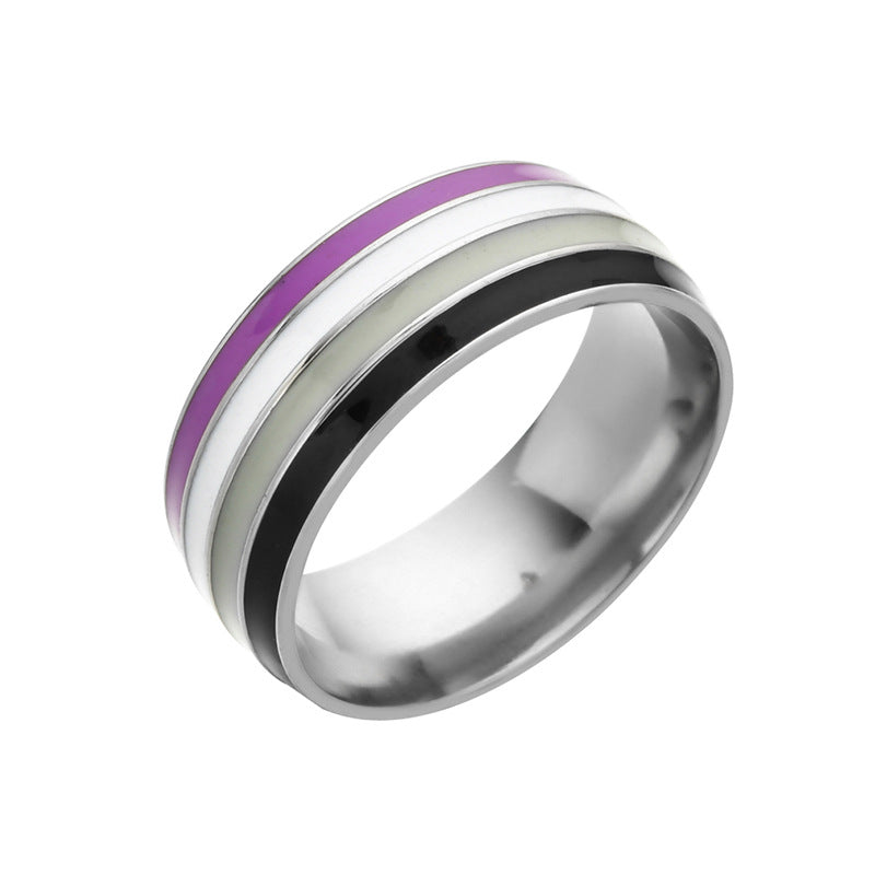 Pride Stripe Band Ring