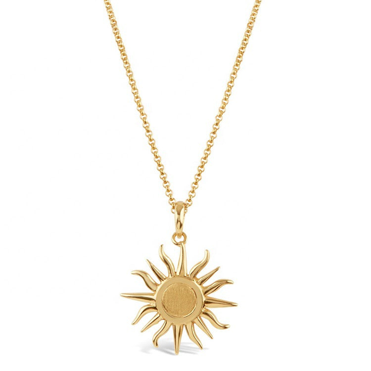 Sunburst Pendant Necklace