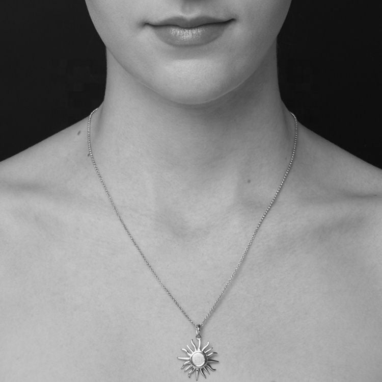 Sunburst Pendant Necklace